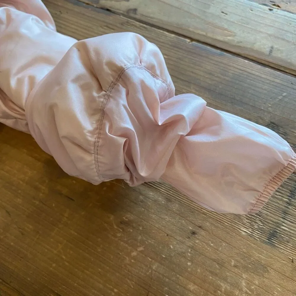 Gap Winter Bubble Coat Pink w Detachable Fur Hood Size 5